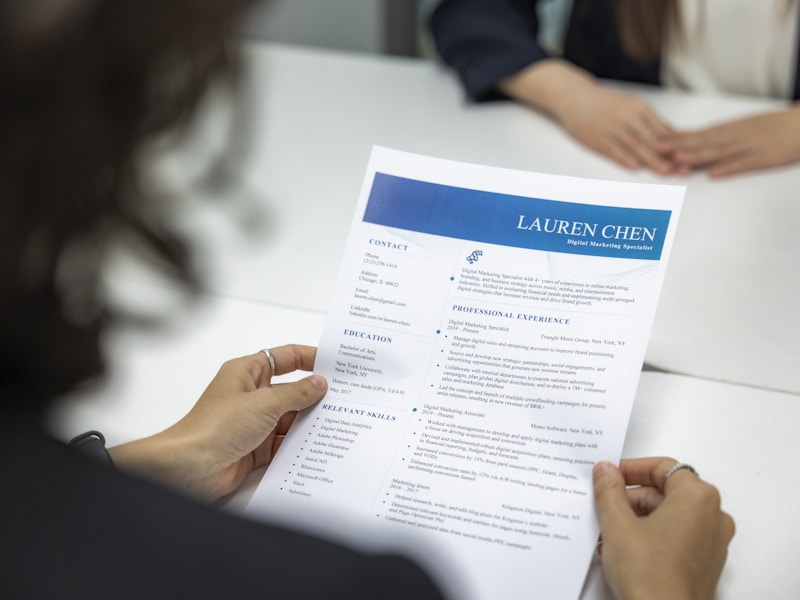 Professional reviewing compliance documentation